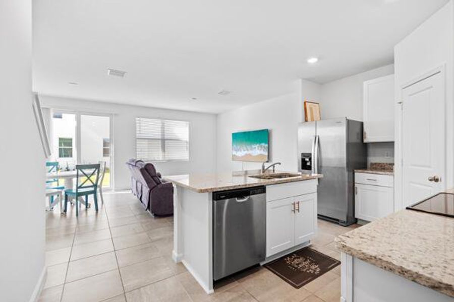 Furnished interior view inside a new home in , Fort Pierce (Image 6).