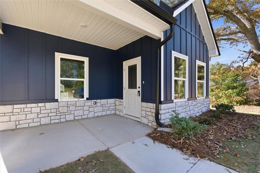 Exterior details and patio area of a home in , Carrollton (Image 4).