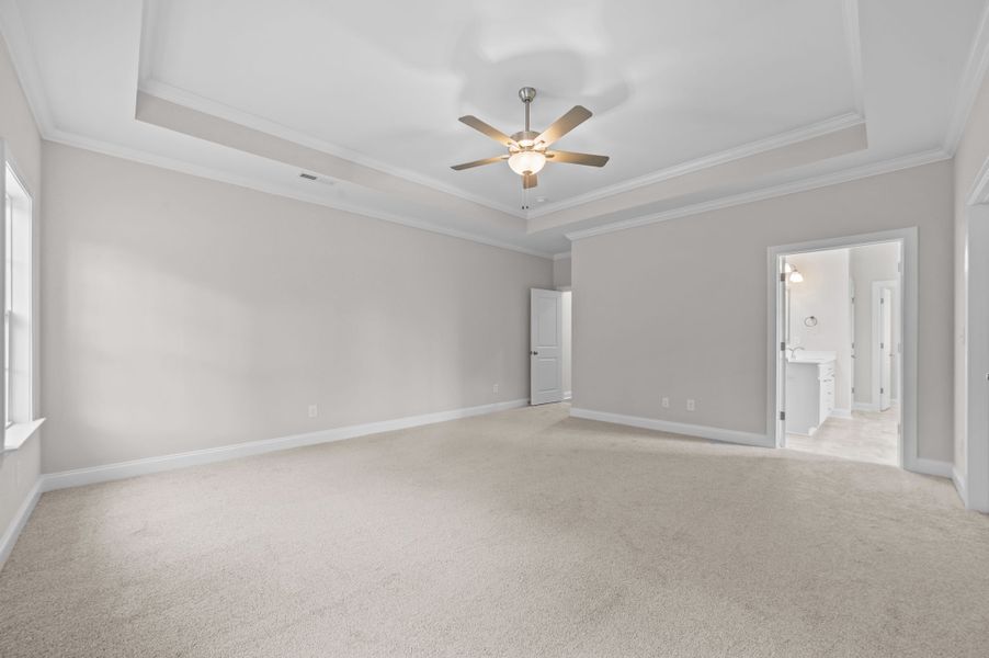 Spacious, unfurnished interior of a new home in The Preserve at Langston, Winterville (Image 34). Spacious, unfurnished interior of a new home in The Preserve at Langston, Winterville (Image 34).