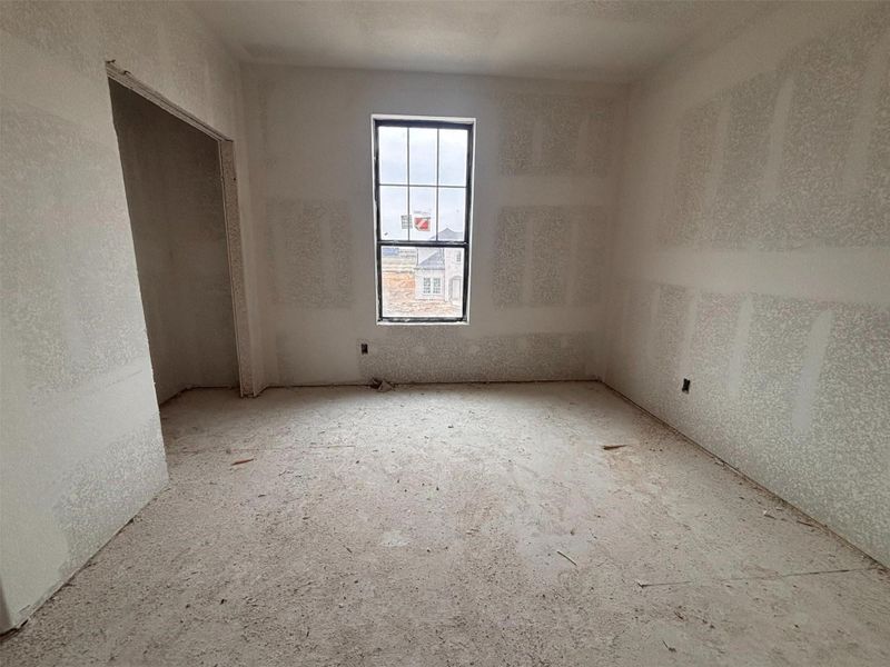 Actual progress of your home.