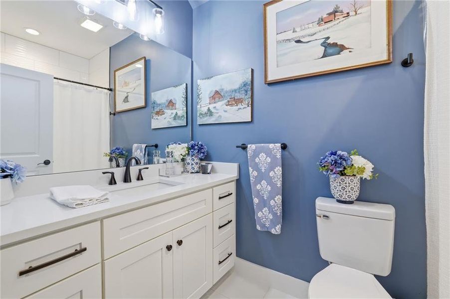 Furnished interior view inside a new home in , Canton (Image 20).