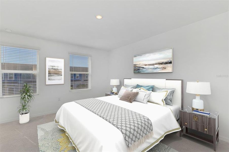 Furnished interior view inside a new home in , Sarasota (Image 16).