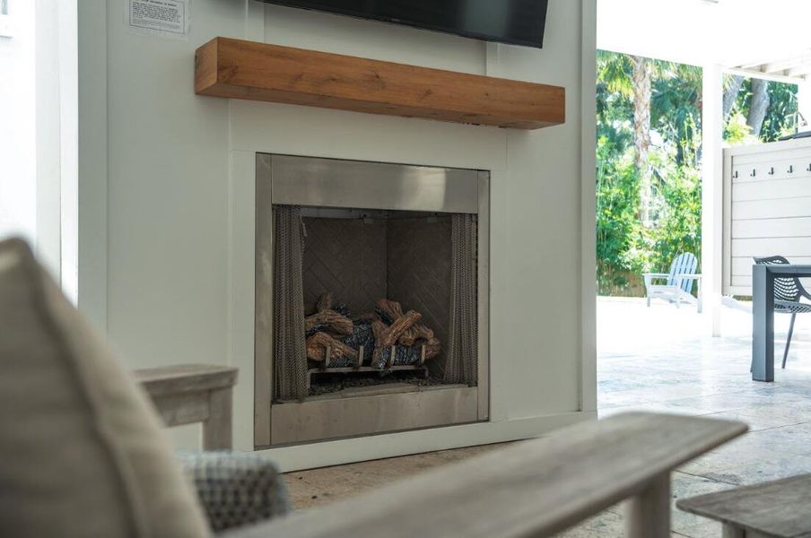 Close-up of interior finishes inside a home in , Isle Of Palms (Image 22).