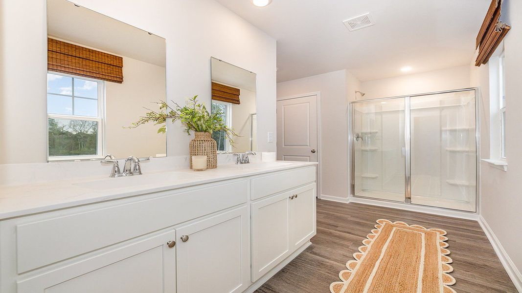 Furnished interior view inside a new home in Harper Meadows, Loris (Image 14).