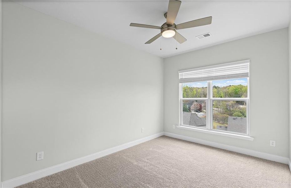 Spacious, unfurnished interior of a new home in Sierra Creek, Hoschton (Image 46).