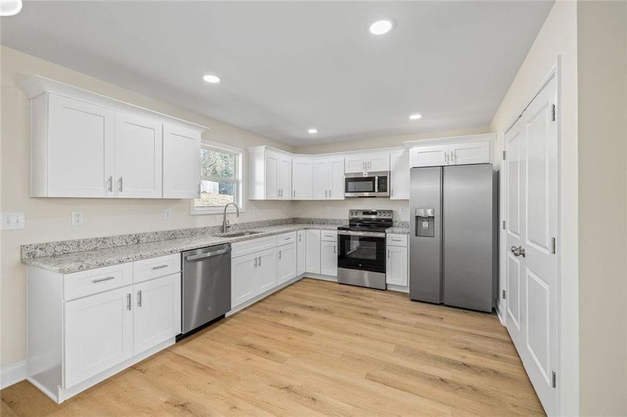 Furnished interior view inside a new home in , Mount Airy (Image 8).