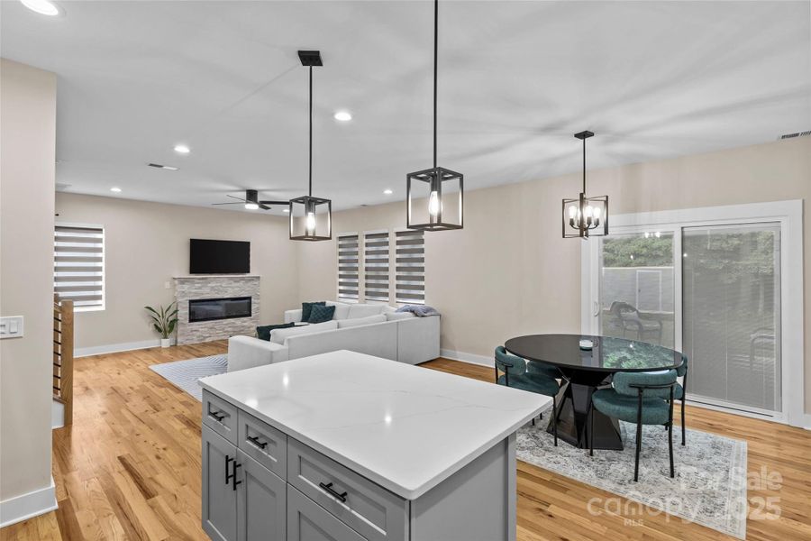 Furnished interior view inside a new home in , Charlotte (Image 26).