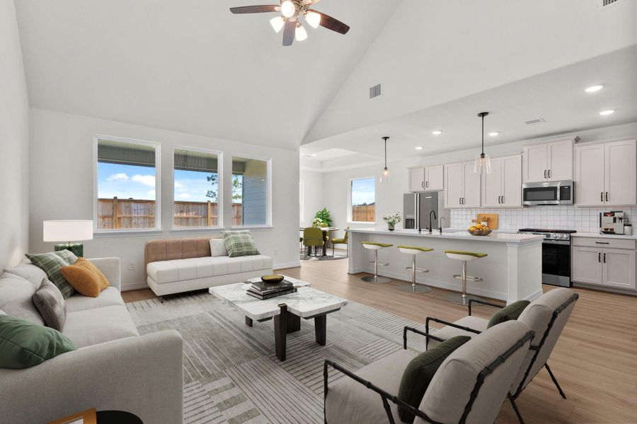 This home boasts a spacious open concept layout that combines the best of modern design and comfort for everyday living.