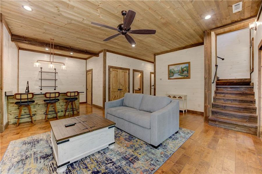 Furnished interior view inside a new home in , Cherry Log (Image 13). Furnished interior view inside a new home in , Cherry Log (Image 13).