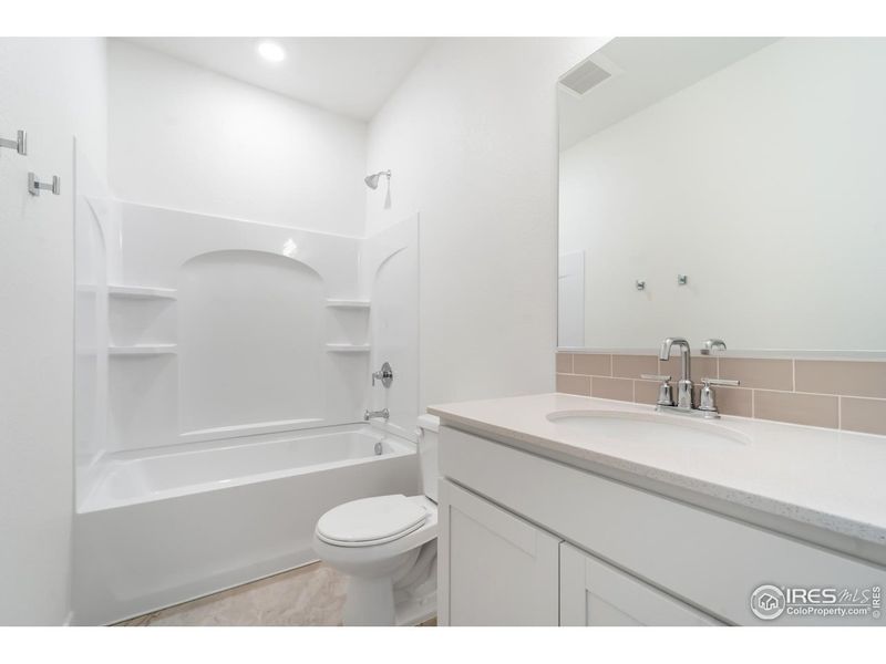 Furnished interior view inside a new home in Liberty Draw, Evans (Image 8).