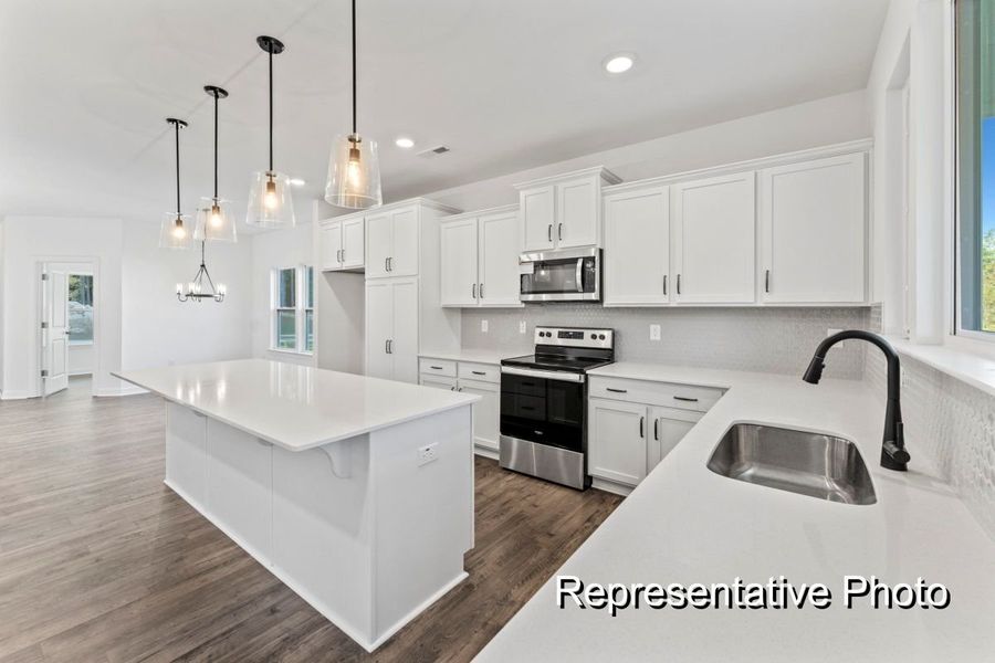 Furnished interior view inside a new home in Reeves Crossing, St. George (Image 2). Furnished interior view inside a new home in Reeves Crossing, St. George (Image 2).