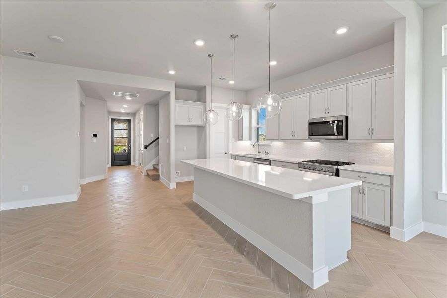 Furnished interior view inside a new home in Arabella on the Prairie, Richmond (Image 15).