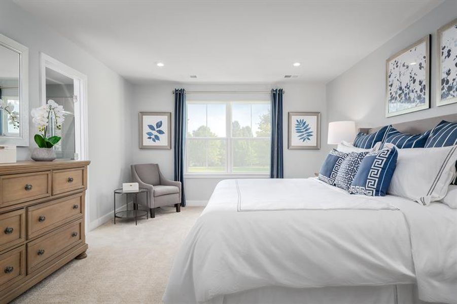 Furnished interior view inside a new home in Cedarside Townhomes at Dry Creek, Goodlettsville (Image 10).