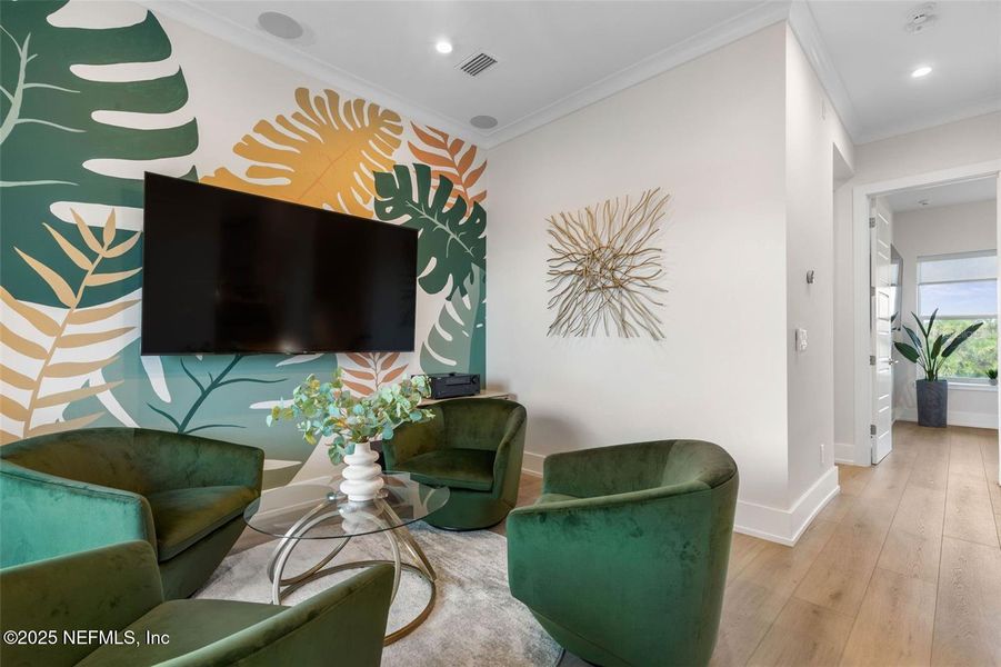 Furnished interior view inside a new home in , Palm Coast (Image 15).