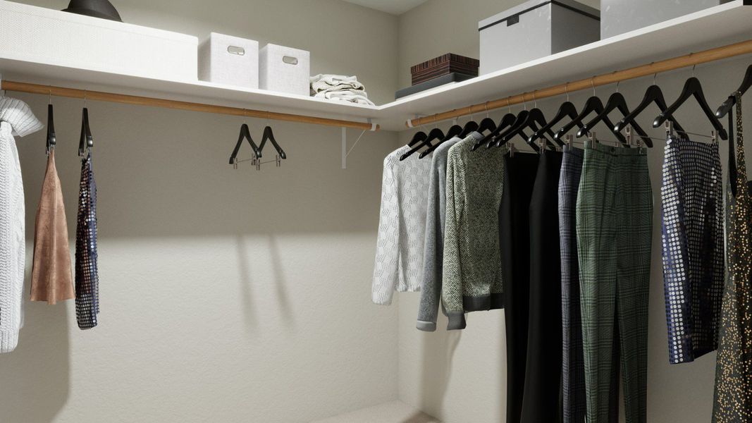 Walk-in closet