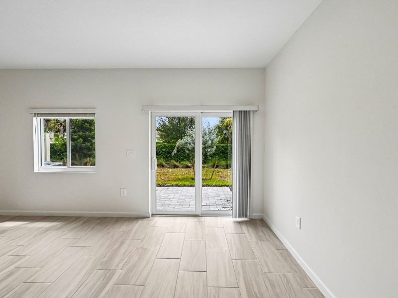 Spacious, unfurnished interior of a new home in Meritage Homes at Central Park, Port St. Lucie (Image 13). Spacious, unfurnished interior of a new home in Meritage Homes at Central Park, Port St. Lucie (Image 13).