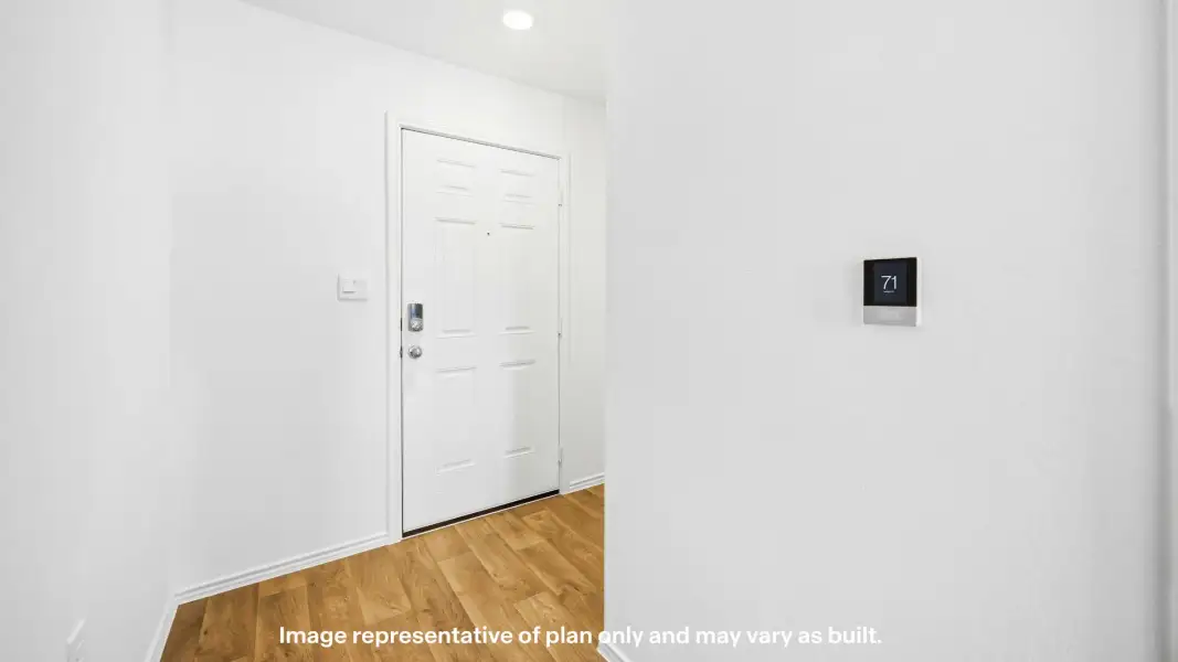 Representative unfurnished interior of a home built from the The Dama by D.R. Horton in Pari Estates, Lubbock (Image 15). Representative unfurnished interior of a home built from the The Dama by D.R. Horton in Pari Estates, Lubbock (Image 15).