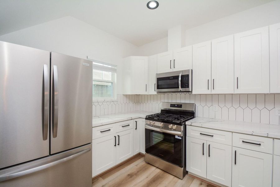 Furnished interior view inside a new home in , Houston (Image 10).