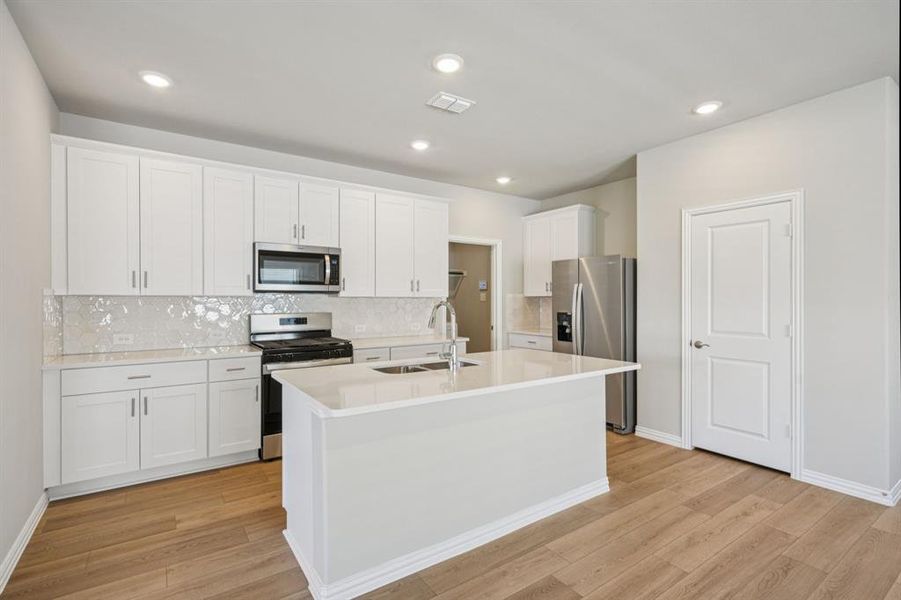 Photo is not of the actual home, but is an inspirational photo of builder’s model home and may depict options, furnishings, and/or decorator features that are not included.