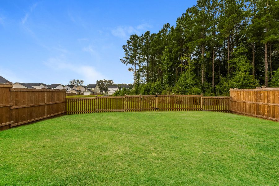 Exterior details and patio area of a home in Heron's Walk at Summers Corner, Summerville (Image 3).