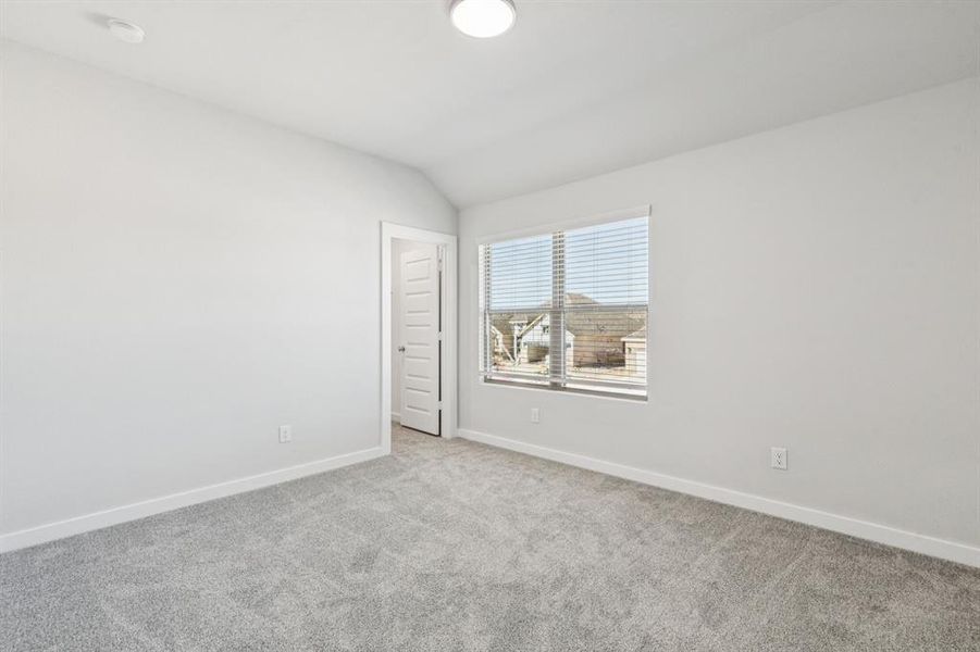 Bedroom in the Winters home plan by Trophy Signature Homes – REPRESENTATIVE PHOTO Bedroom in the Winters home plan by Trophy Signature Homes – REPRESENTATIVE PHOTO