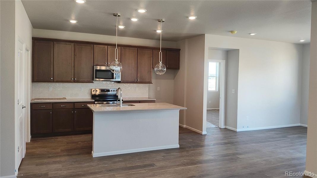 Furnished interior view inside a new home in , Brighton (Image 3). Furnished interior view inside a new home in , Brighton (Image 3).
