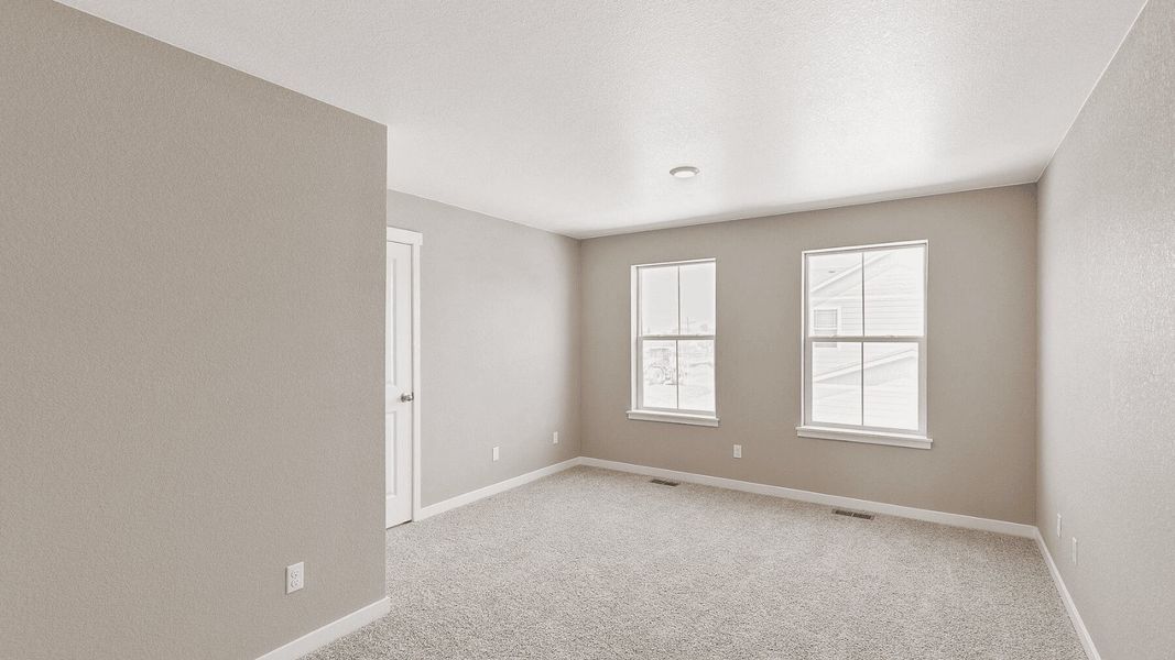 Spacious, unfurnished interior of a new home in Settlers Crossing, Commerce City (Image 10). Spacious, unfurnished interior of a new home in Settlers Crossing, Commerce City (Image 10).
