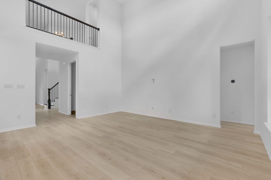 Family Room with soaring ceiling Family Room with soaring ceiling