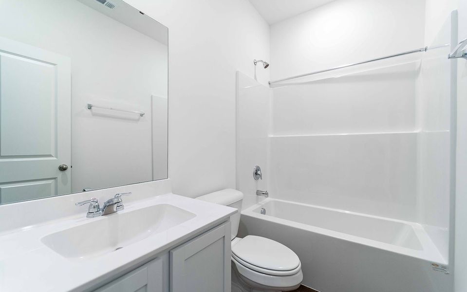 Furnished interior view inside a new home in Stonehenge, Manchester (Image 5).