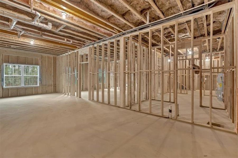 In-progress construction of a new home in , Rome, GA (Image 24).