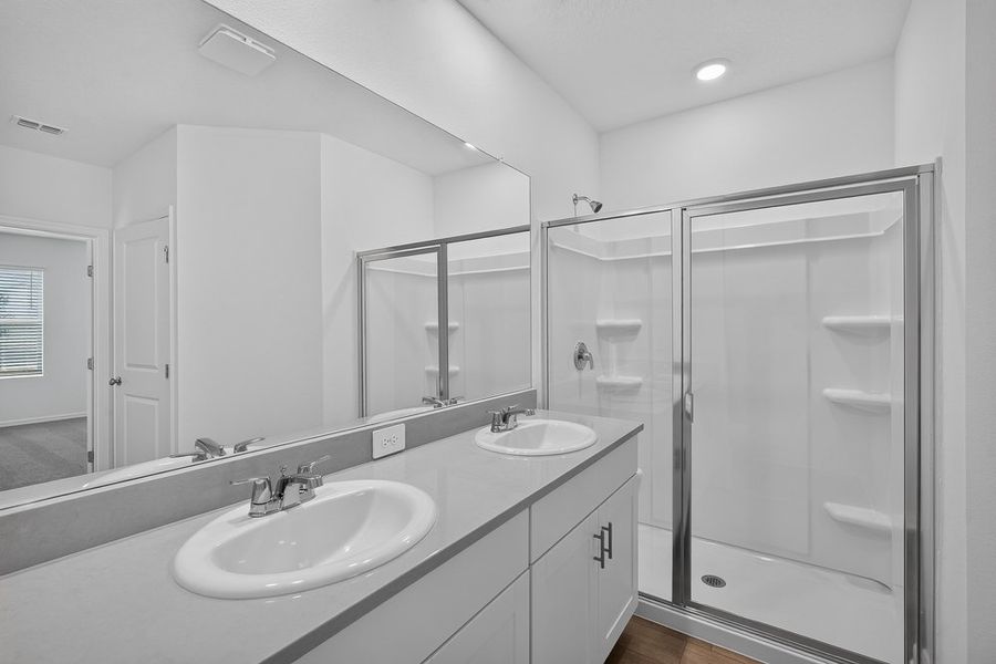 Furnished interior view inside a new home in Palm Wind, Hudson (Image 4).