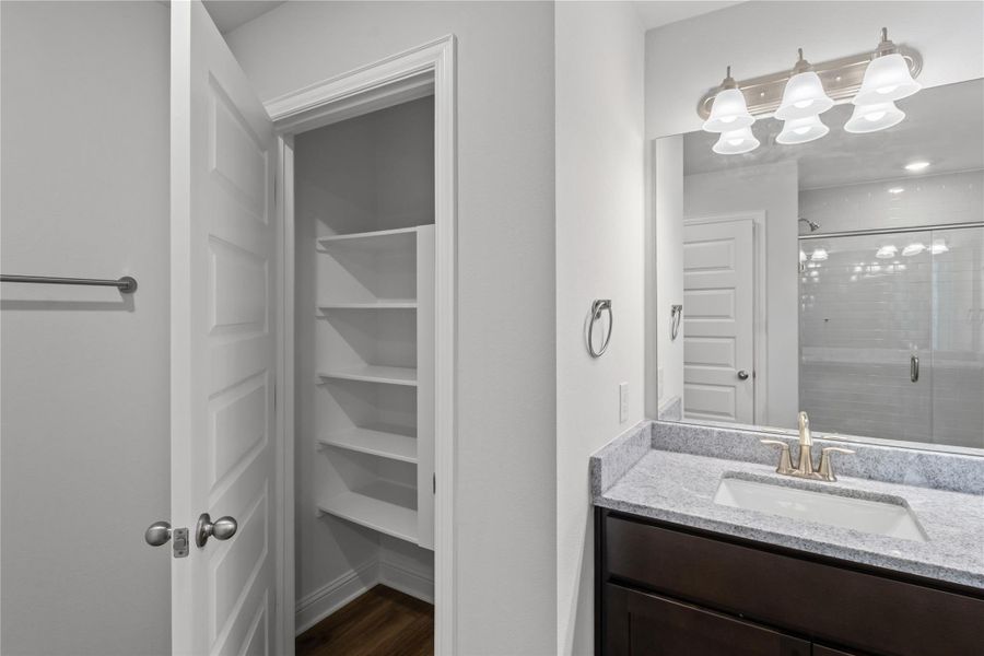 Furnished interior view inside a new home in River Ranch Trails, Dayton (Image 10). Furnished interior view inside a new home in River Ranch Trails, Dayton (Image 10).