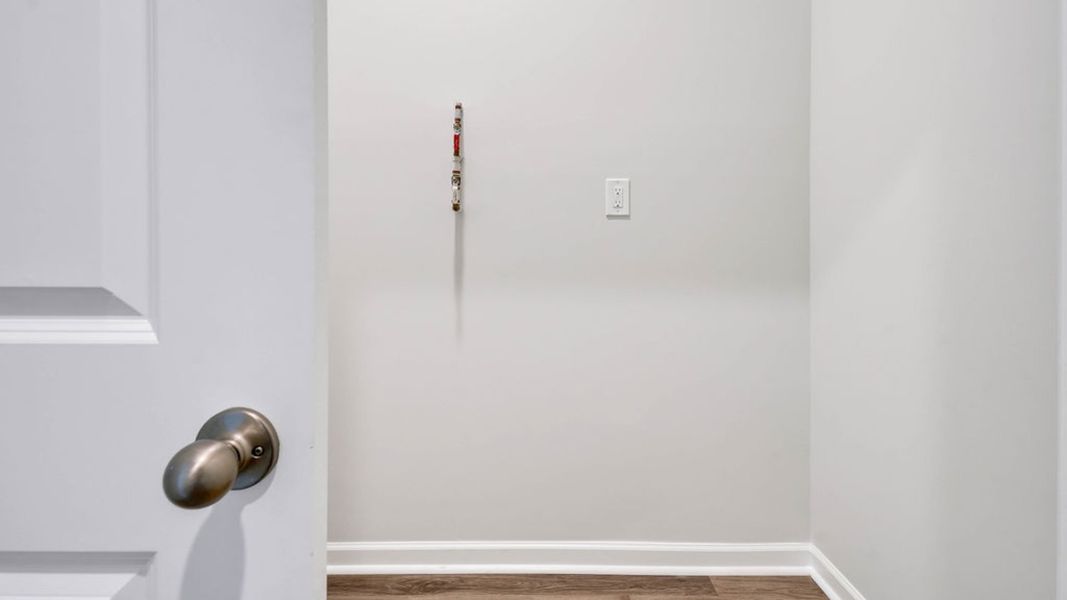 Representative furnished interior of a home built from the LEWIS by D.R. Horton in The Cottages at Blake Farm, Wilmington (Image 32).