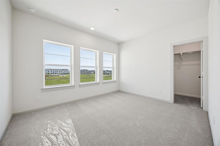 You'll find nicely sized secondary bedrooms in our Royale plan.