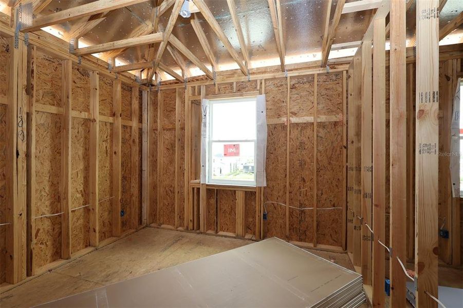 In-progress construction of a new home in Lake Star at Ovation, Winter Garden, FL (Image 20).