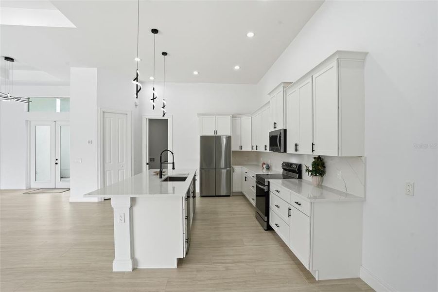 Furnished interior view inside a new home in , Cape Coral (Image 8).