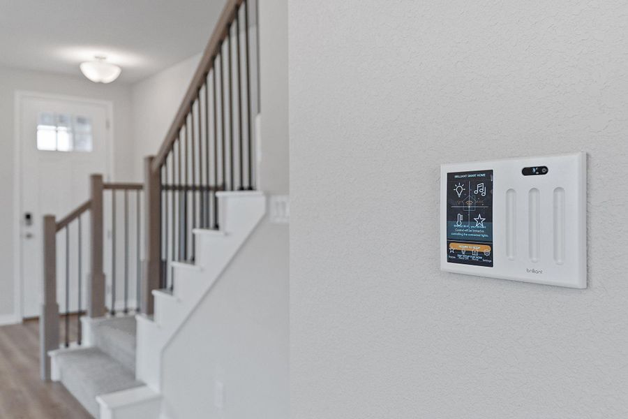 Spacious, unfurnished interior of a new home in Retreat at Hero Way, Leander (Image 24).