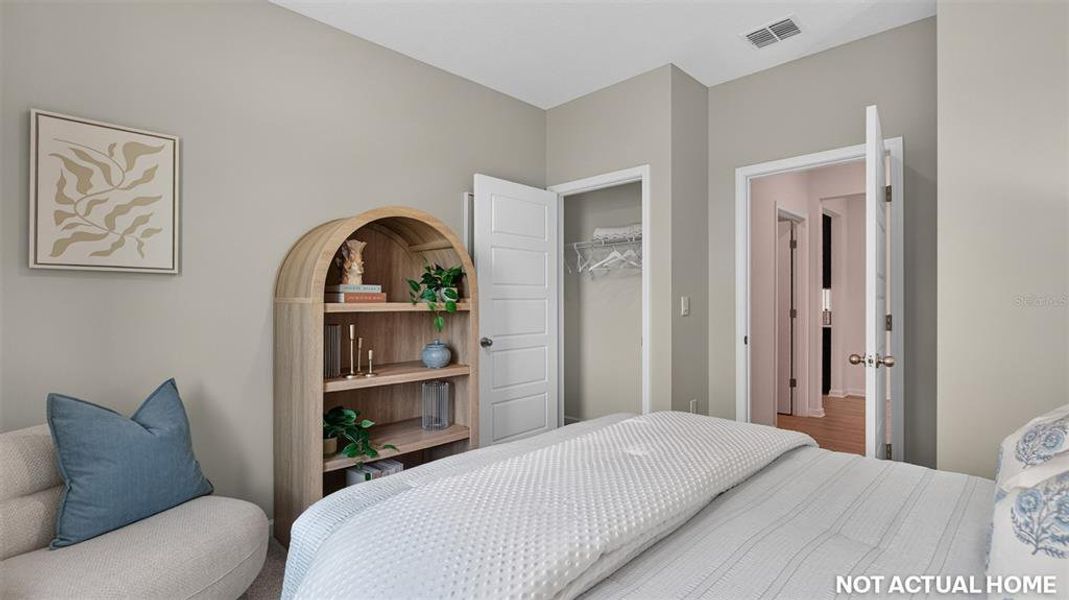 Furnished interior view inside a new home in Sawmill Branch, Palm Coast (Image 28).