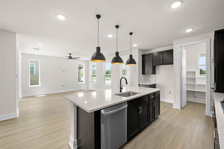 Furnished interior view inside a new home in Terrace Collection at Harvest, Argyle (Image 16). Furnished interior view inside a new home in Terrace Collection at Harvest, Argyle (Image 16).