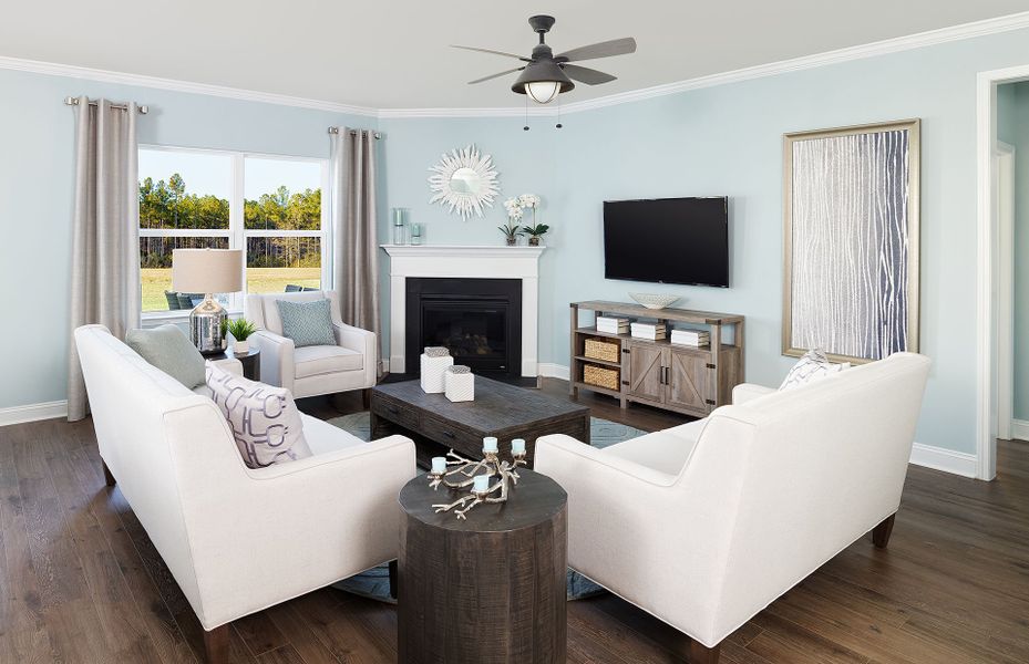 Furnished interior view inside a new home in Forestwood, Longs (Image 8). Furnished interior view inside a new home in Forestwood, Longs (Image 8).