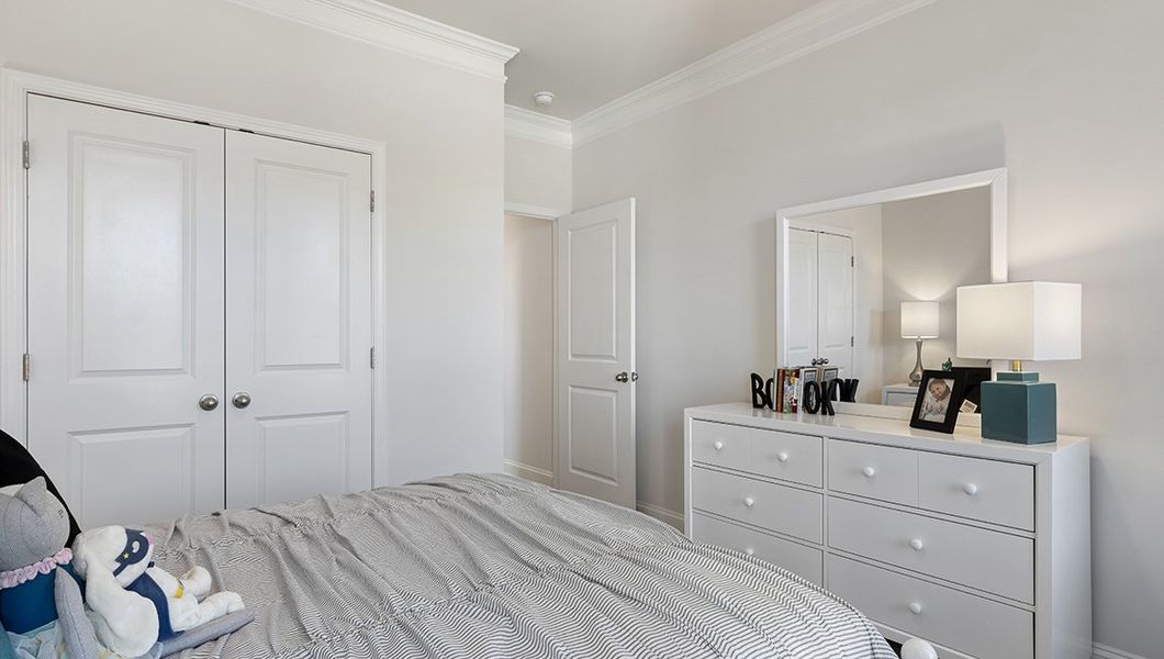 Representative furnished interior of a home built from the ROBINSON by D.R. Horton in Cottonwood Ridge, Piedmont (Image 23).