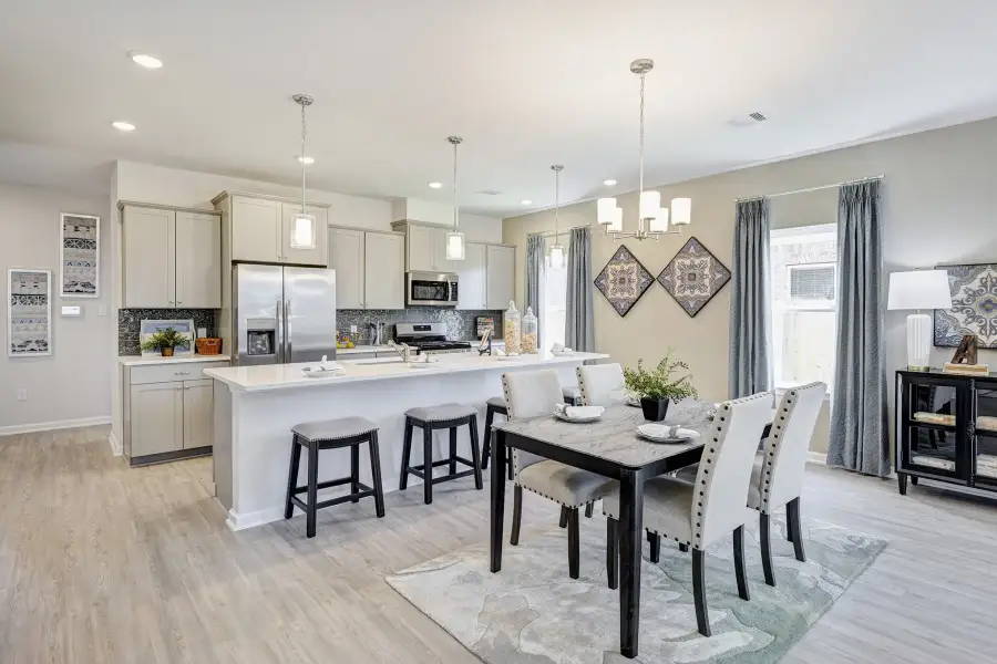 Staged model home shown for illustration only; actual features, colors, and upgrades may vary.