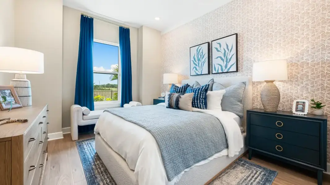 Furnished interior view inside a new home in Skye Ranch Community Group Page, Sarasota (Image 15).