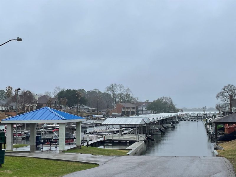 Marina located in the subdivision. Boat ramp for Lake Conroe access.