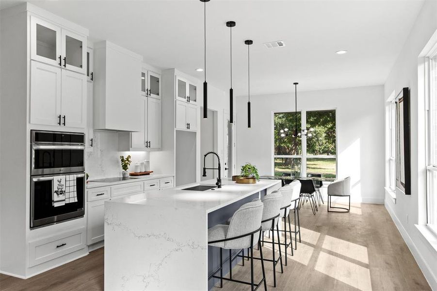 Furnished interior view inside a new home in , Irving (Image 12).