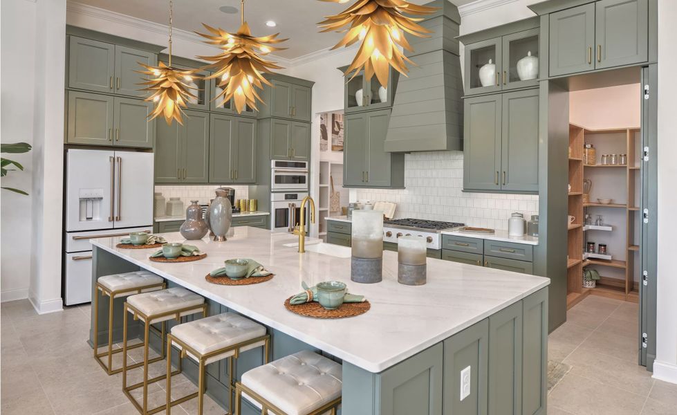 Furnished interior view inside a new home in Oakmont, Gainesville (Image 11).