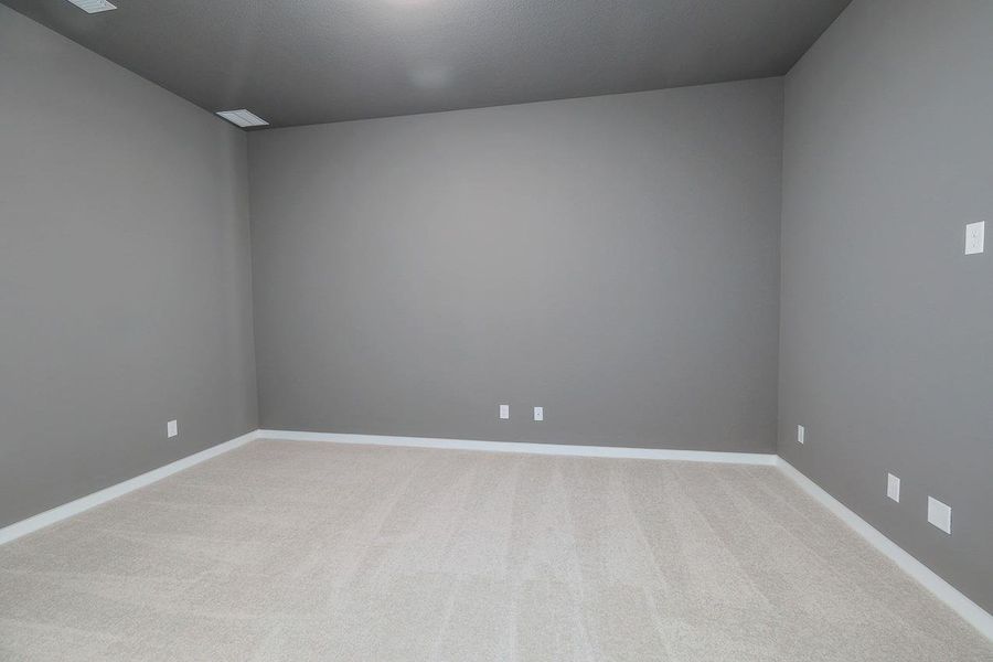 Spacious, unfurnished interior of a new home in Santa Rita Ranch, Liberty Hill (Image 21). Spacious, unfurnished interior of a new home in Santa Rita Ranch, Liberty Hill (Image 21).
