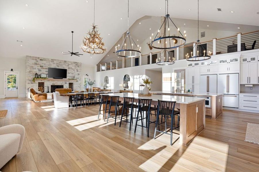 Furnished interior view inside a new home in , Rydal (Image 7).