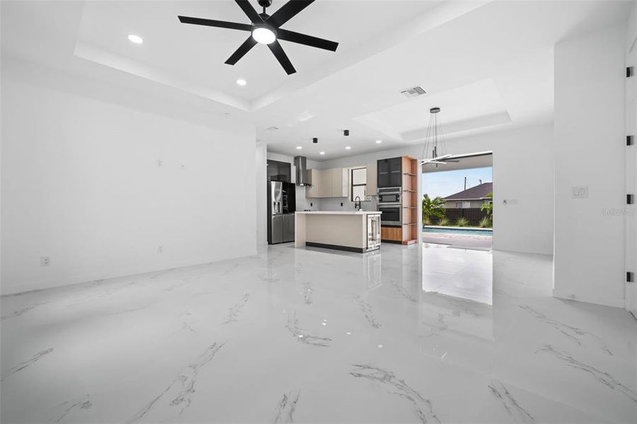 Spacious, unfurnished interior of a new home in , Cape Coral (Image 33). Spacious, unfurnished interior of a new home in , Cape Coral (Image 33).