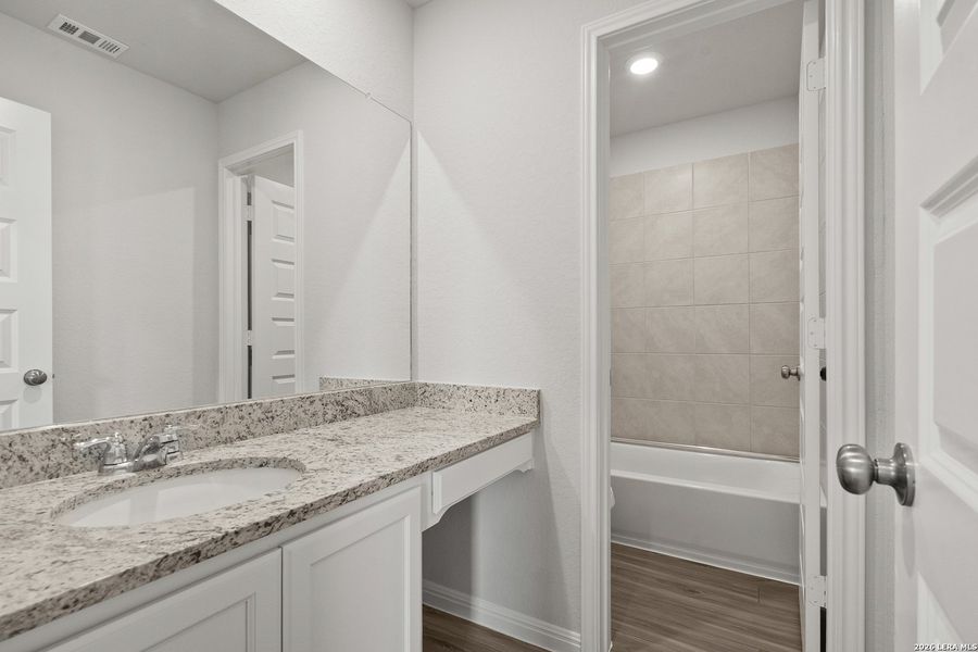 Furnished interior view inside a new home in Applewhite Meadows, San Antonio (Image 7).